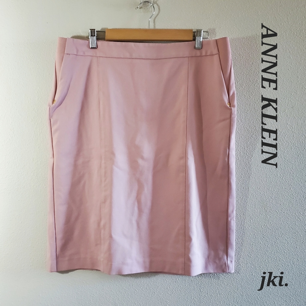 Anne Klein Women's Skirt Rose Pink
